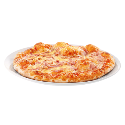 Pizza Schinken + extra Käse klein